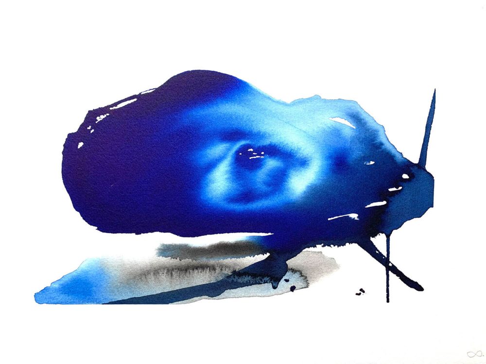 Lena Åberg – Köp abstrakt konst – Blue Dot